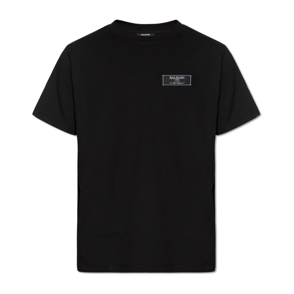 Balmain - Tops > T-Shirts - Black - Balmain - Modalova