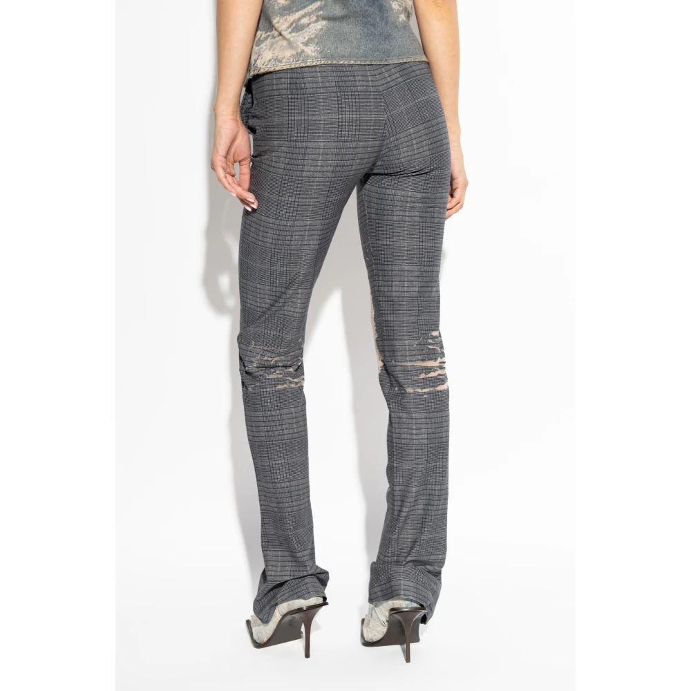 Diesel Broek P-Mineral-P2 Gray Dames