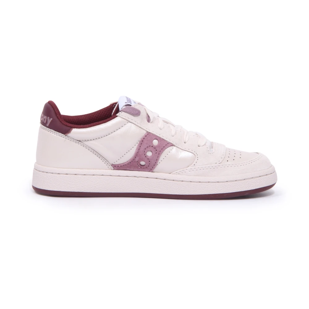 Saucony Jazz Court Satin Blanc Schoenen Dames Schoenen Veelkleurig Multicolor