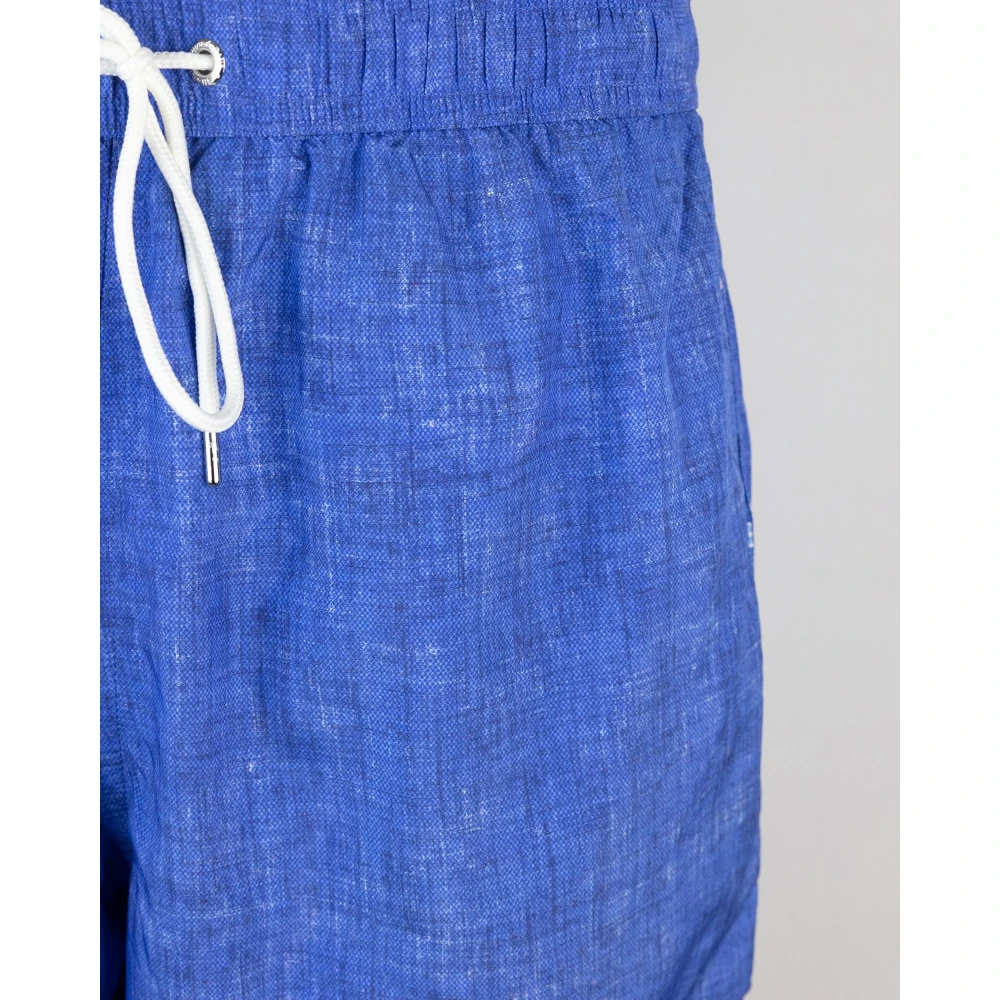 PAUL & SHARK Blauwe Zee Kleding Elastische Taille Polyester Blue Heren