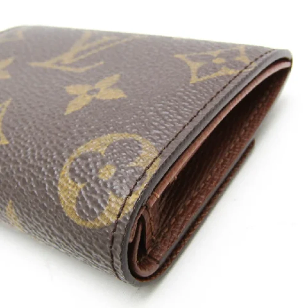 Louis Vuitton Vintage Pre-owned Canvas wallets Brown Dames