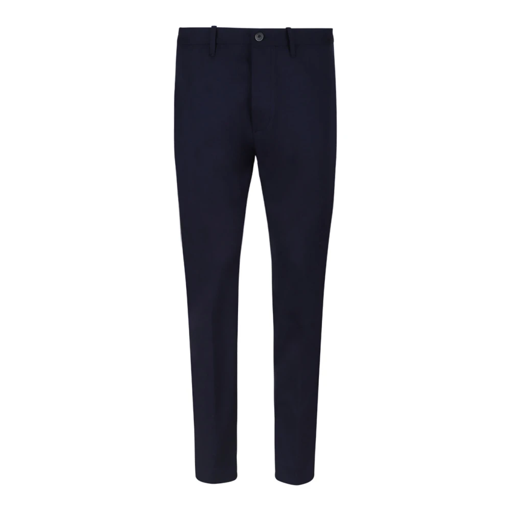 Nine In The Morning Navy Blauwe Chino Broek Blue Heren