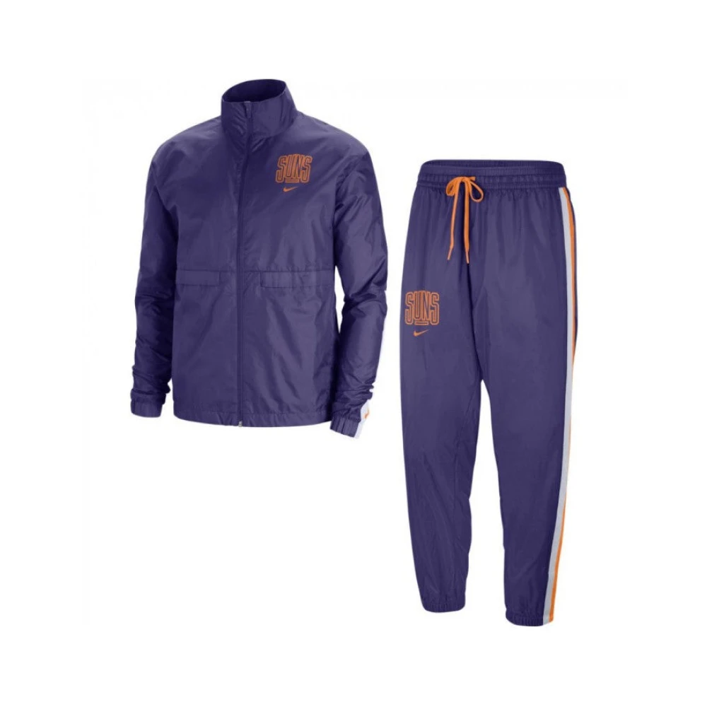 Nike NBA Courtside Tracksuit Phoenix Suns Purple Heren