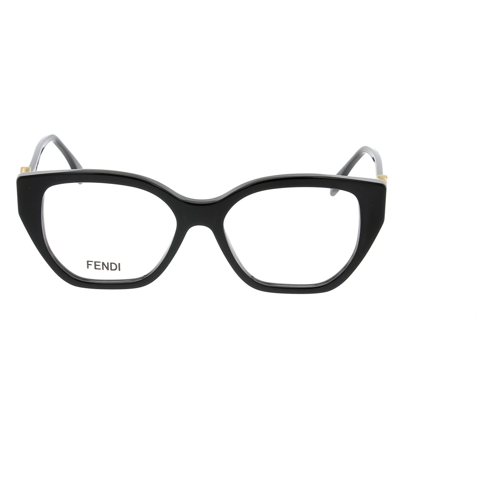 Fendi Stijlvolle zonnebril met uniek ontwerp Black Unisex