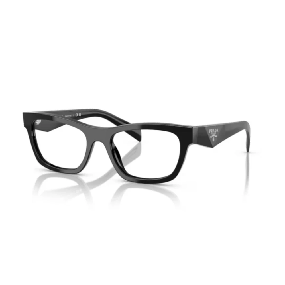Prada Unisex Black Glasses, One Size, Stylish Model Crossbody Bag