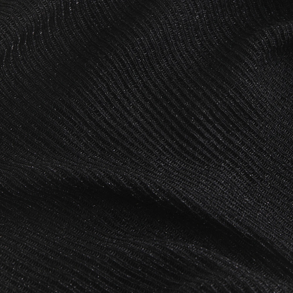 Calvin Klein Zwarte Metallic Trui Kwaliteit Gegarandeerd Black Dames