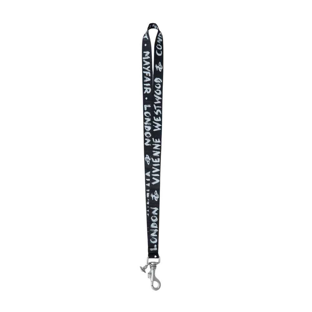 Vivienne Westwood Women's Silver Logo Motif -Tone Brass Lanyard