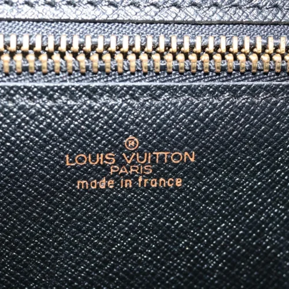 Louis Vuitton Vintage Pre-owned Leather clutches Black Dames