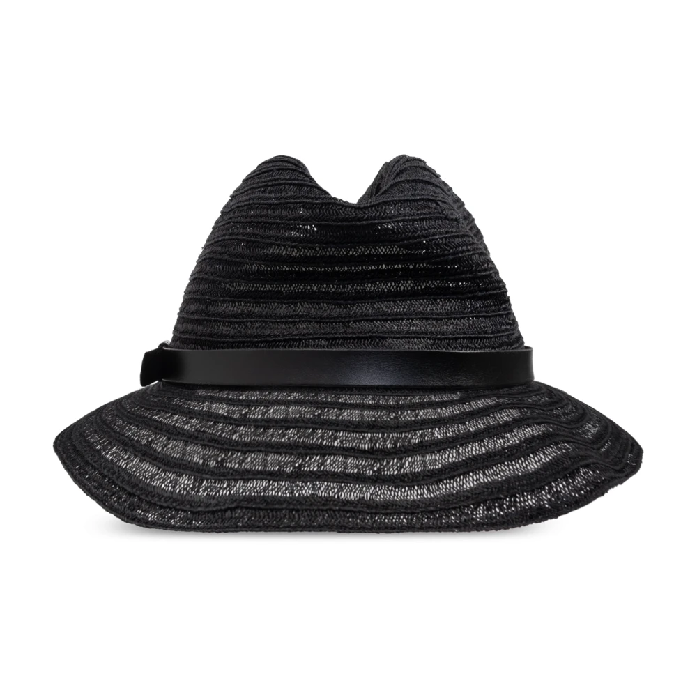 Emporio Armani Strohoed Black Dames