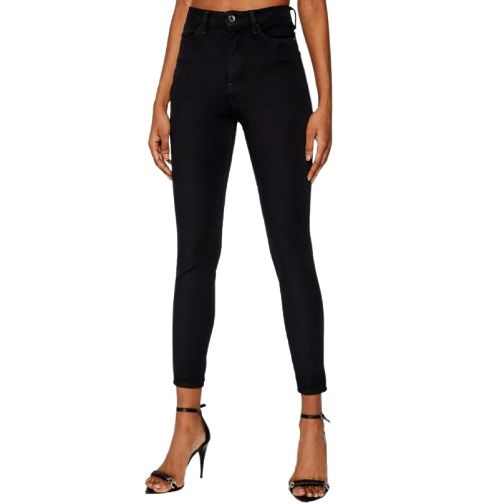 Tommy Hilfiger Sculpt High Waist Skinny Jeans Black, Dam