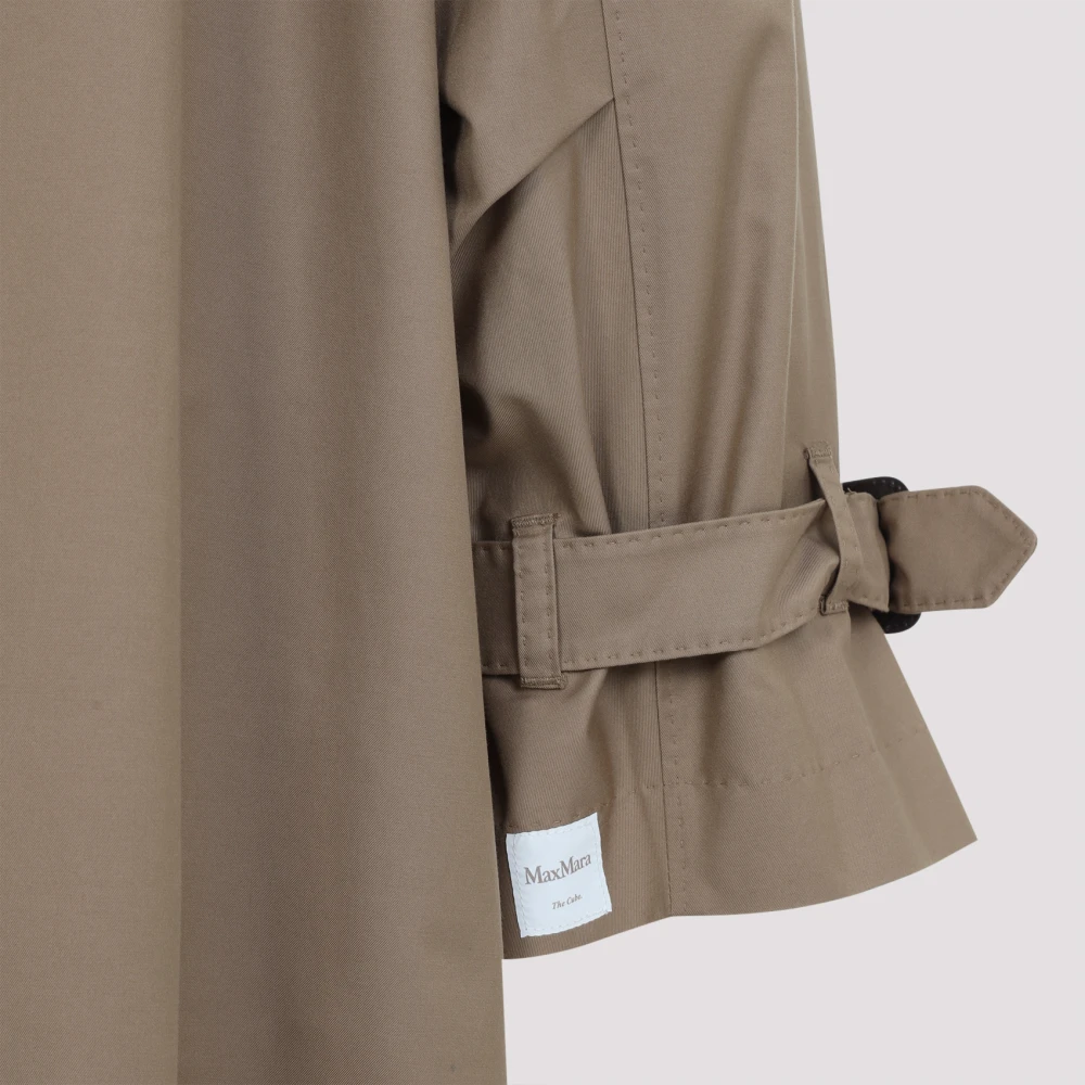 Max Mara Lente Kamel Trench Coat Beige Dames