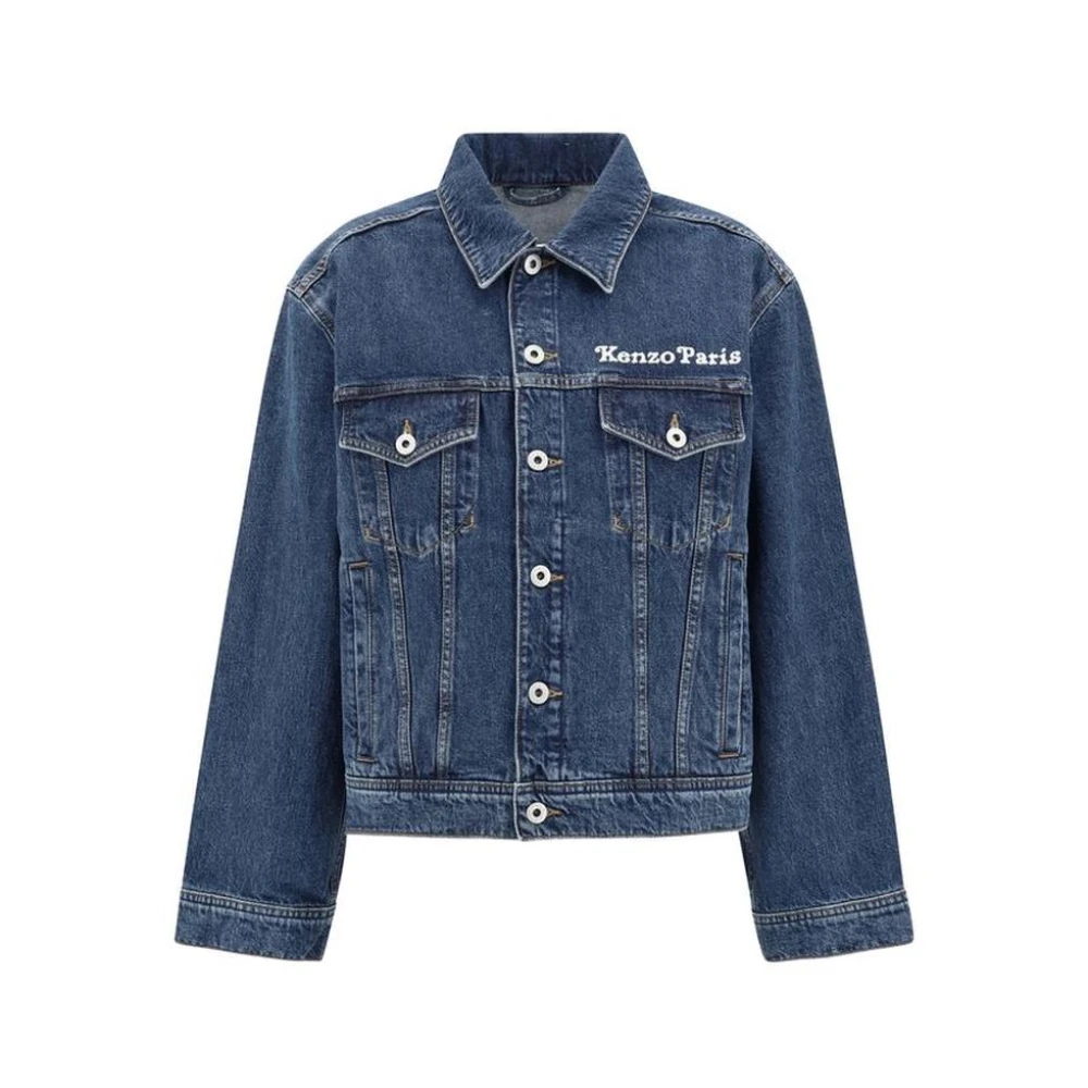 Jackets > Denim Jackets - - Kenzo - Modalova