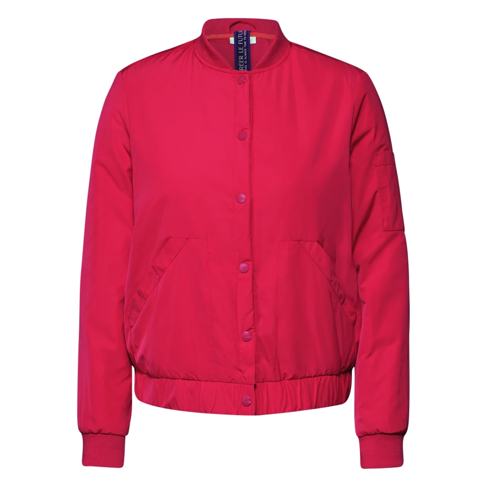 Cecil Moderne jack met opstaande kraag en knoopsluiting Red Dames