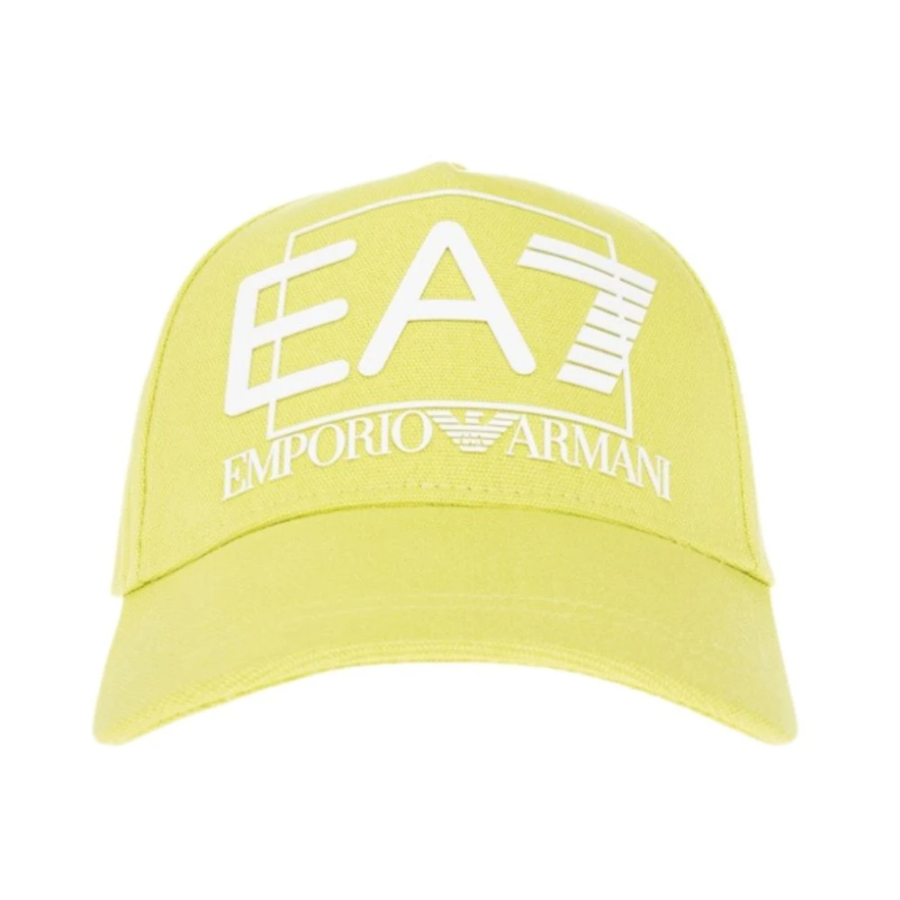 Emporio Armani Ea7 Hombre Amarillos Gorros Y Gorras Para S
