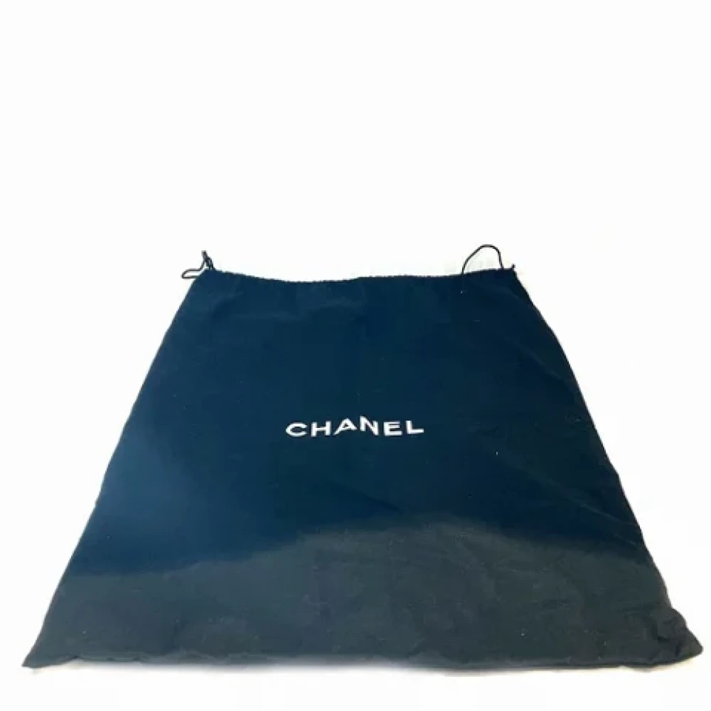 Chanel Vintage Pre-owned Fabric totes Black Dames