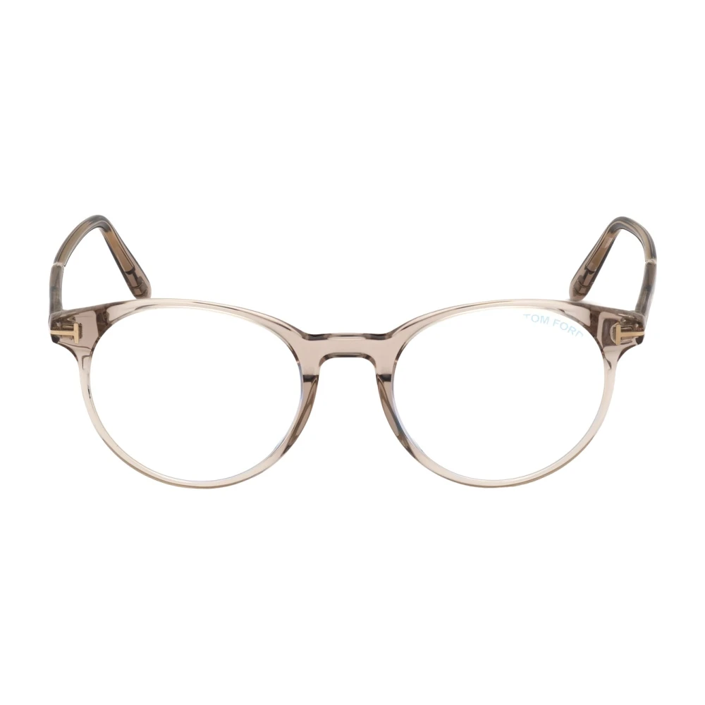 Tom Ford Men's Brown Glasses, 49 Mm, Fashion Eyeglasses In Blue
