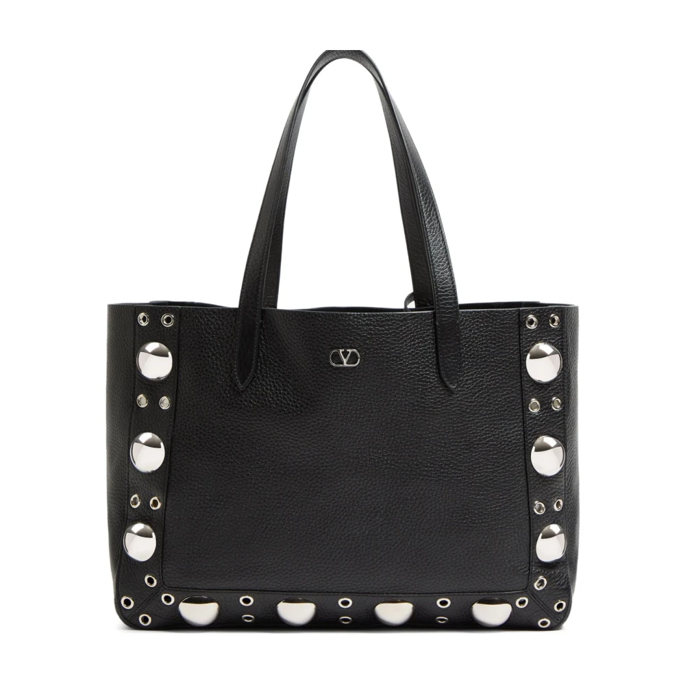 Valentino Garavani Women's Black Stylish Tote Bag In - Shopping Bags - One Size - Bags