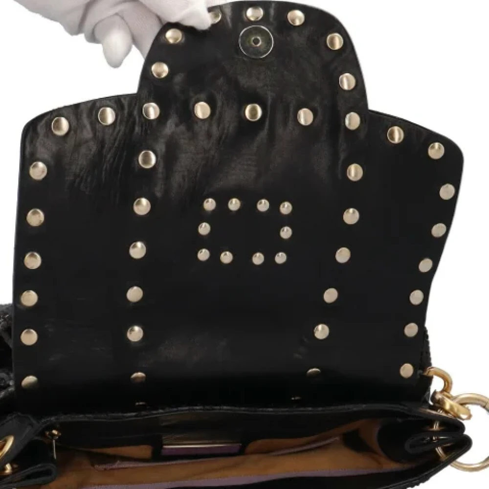 Jimmy Choo Pre-owned Leather handbags Black Dames