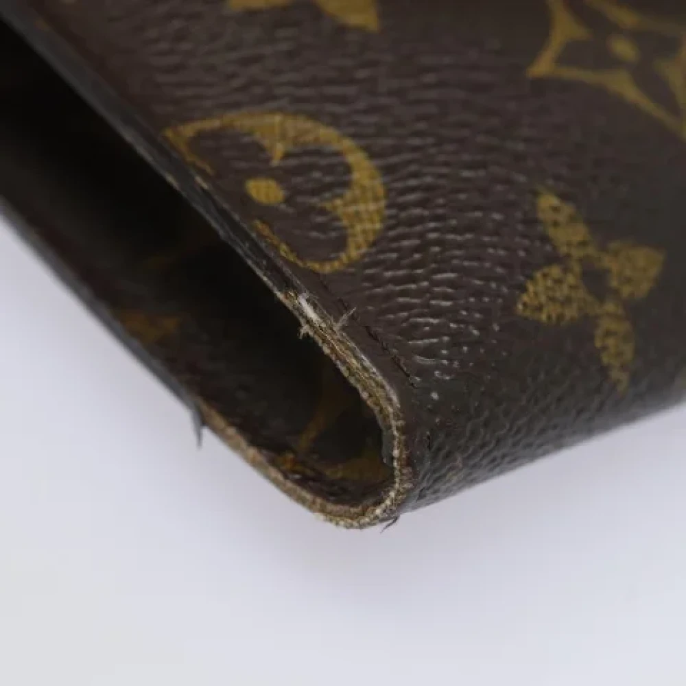 Louis Vuitton Vintage Pre-owned Canvas pouches Brown Dames