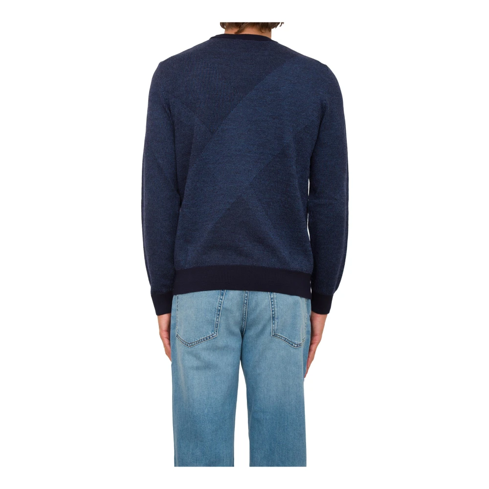Hugo Boss BLU Gebreide kleding voor Mannen Blue Heren