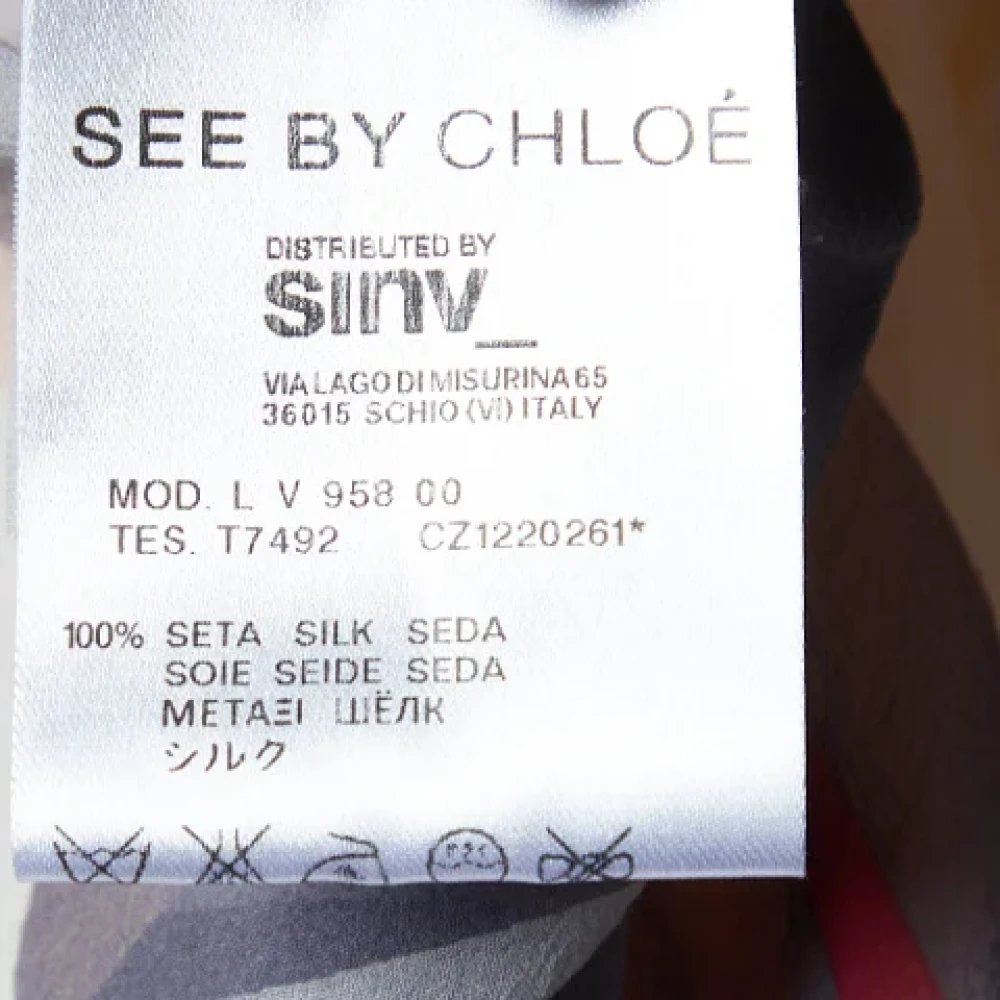 Chloé Pre-owned Silk dresses Multicolor Dames