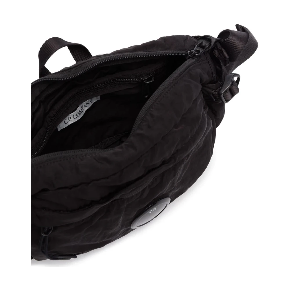 C.P. Company Zwarte Nylon Crossbody Pack Black Heren
