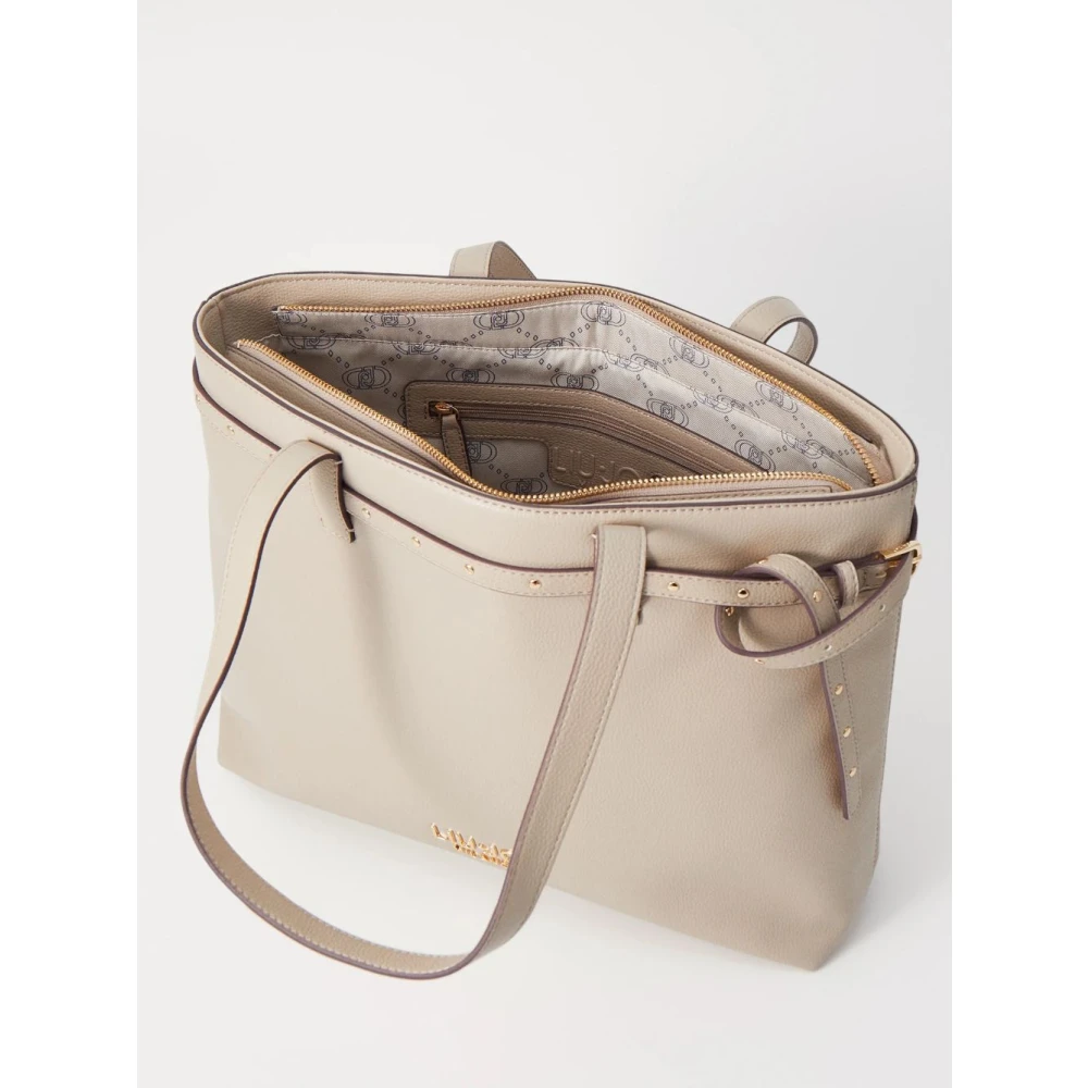 Liu Jo Stijlvolle Schoudertas Beige Dames