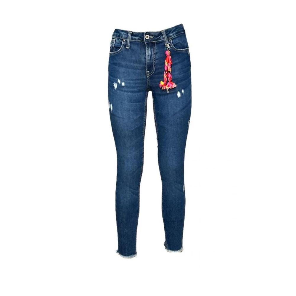 Please Klassieke Denim Jeans voor Heren Blue Dames