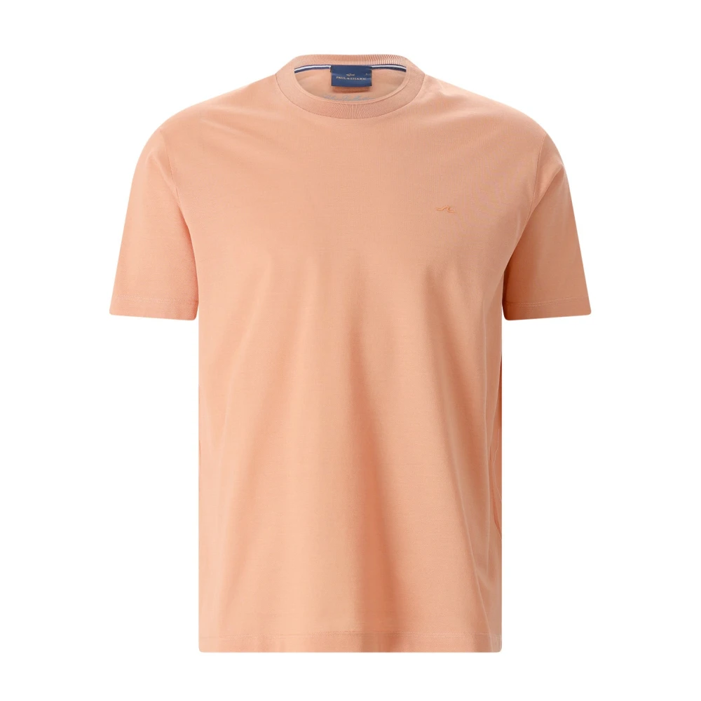 Paul & Shark Uomo Arancione - Crew Neck T-Shirt - Tops - 2XL