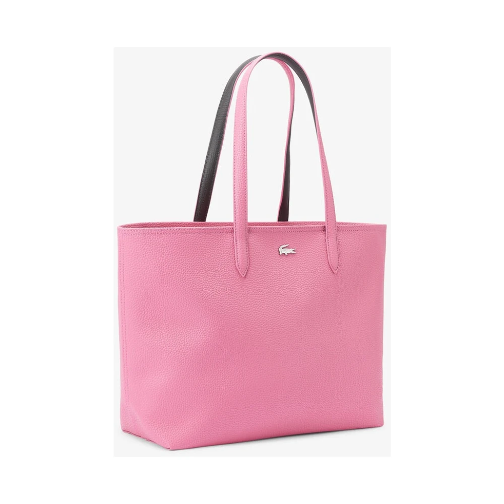 Lacoste Anna Shopper in Reseda Asphalt Pink Dames