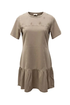 Ruffled Mini Dress