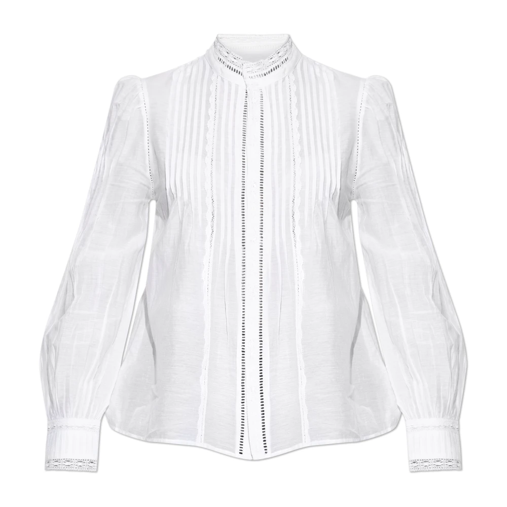 Zadig & Voltaire Women's White Shirts, M, Shirt Timz