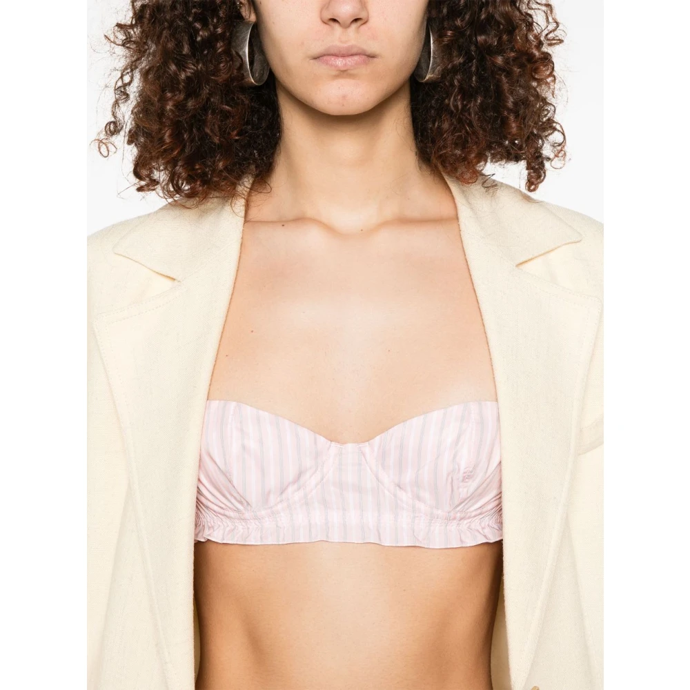 Philosophy di Lorenzo Serafini Roze elastische tailleband jurk knoopsluiting Pink Dames