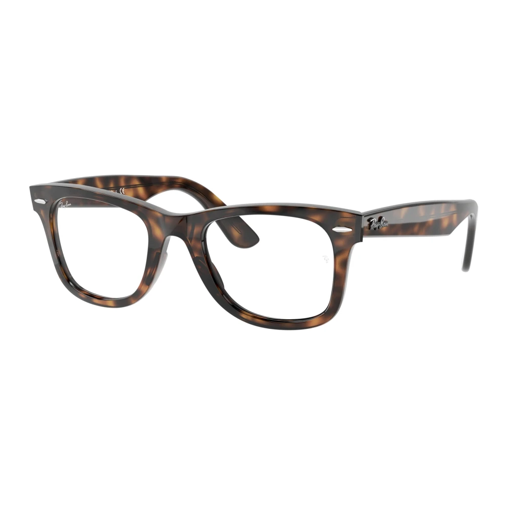 Ray-Ban Unisex Havana Square Plastic Eyeglasses Online - Full Rim - Rb4340v - Image 7