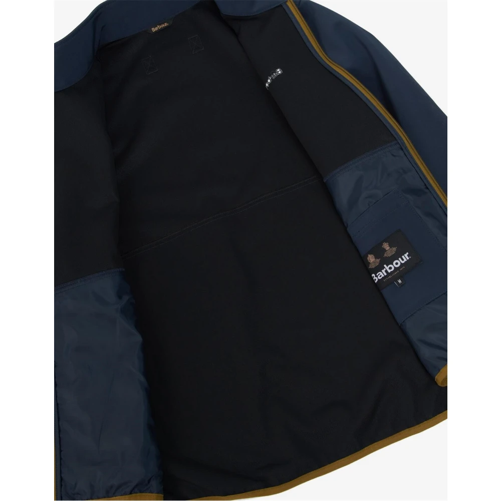 Barbour Softshell Jas Groen Rits Logo Polyester Multicolor Heren