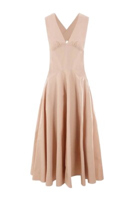 cotton-midi-dress-with-flared-skirt