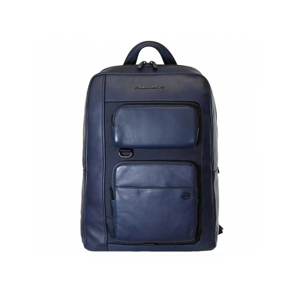 Piquadro Stijlvolle Zaini Rugzak Blue Heren