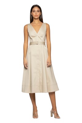 v-neck-midi-dress-with-belt