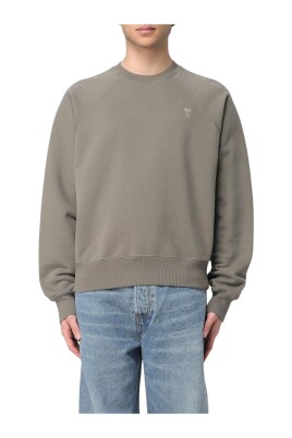 sweatshirt-col-rond-gris-premium