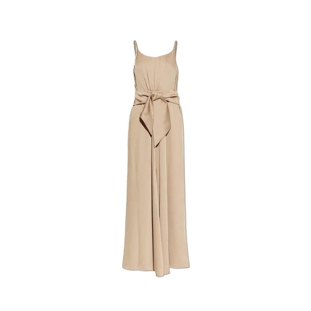 Emporio Armani Damen Beige Kleider, Xsgröße:
