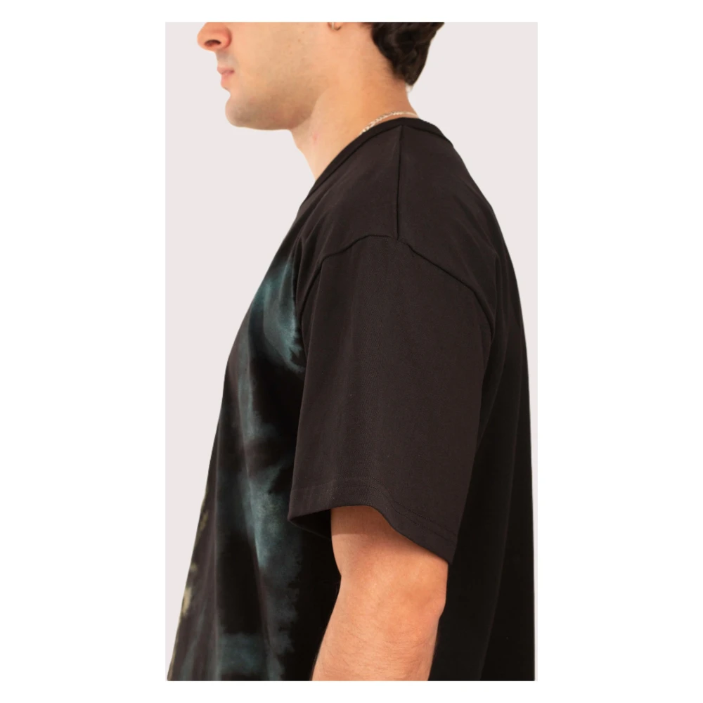 Misbhv Zwarte 29 Palms Print Tee Black Heren