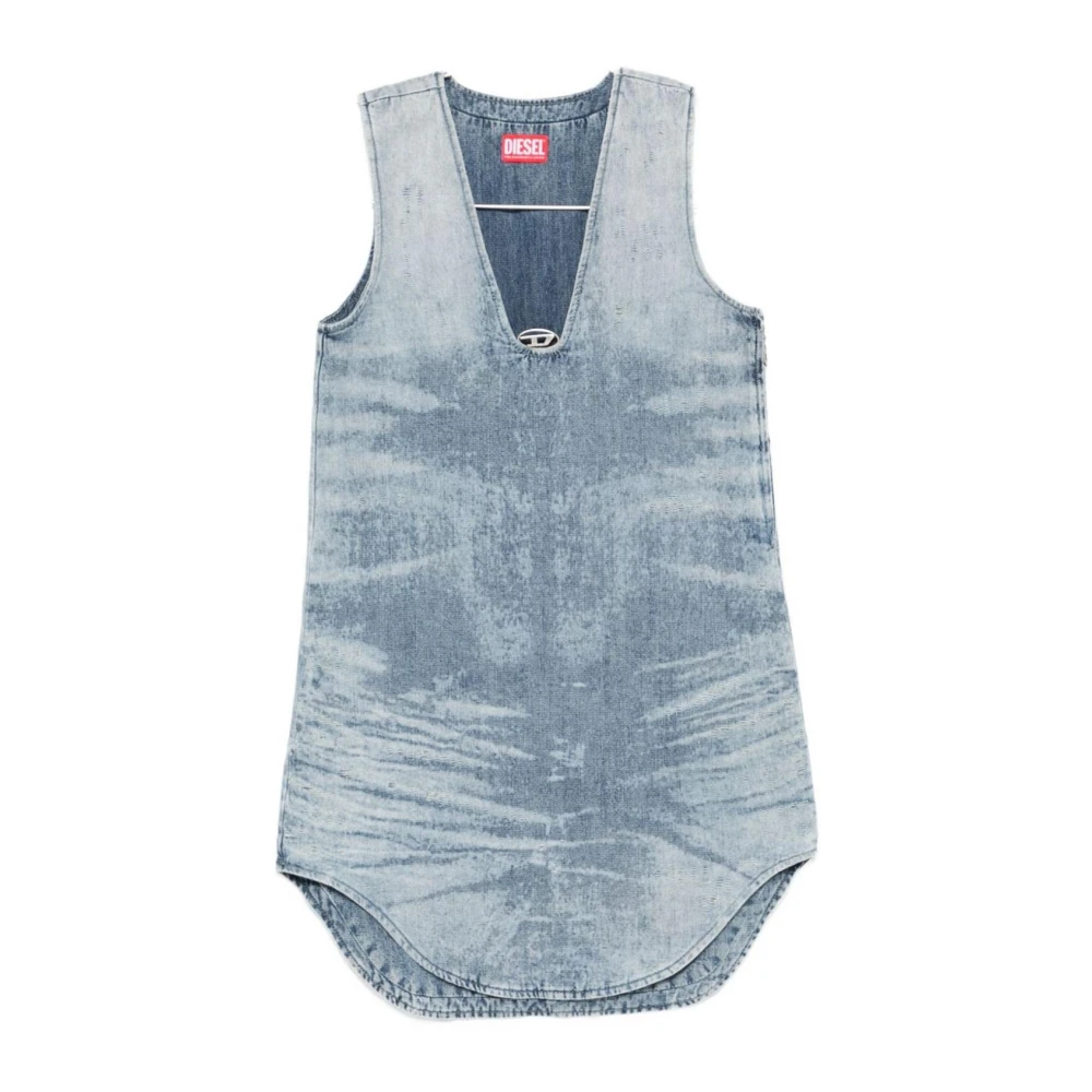 Diesel Damen Blau Kleider, Sgröße: