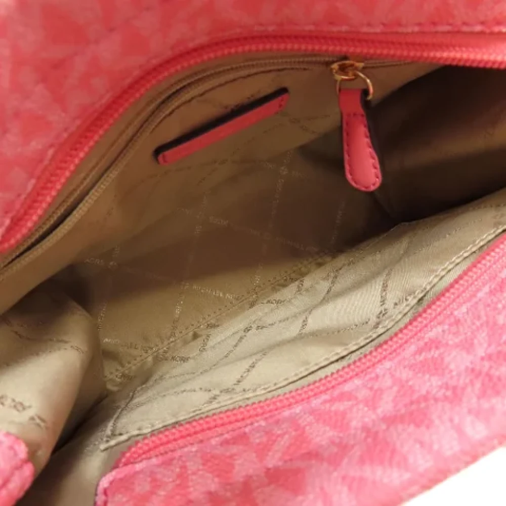 Michael Kors Pre-owned Canvas handbags Pink Dames