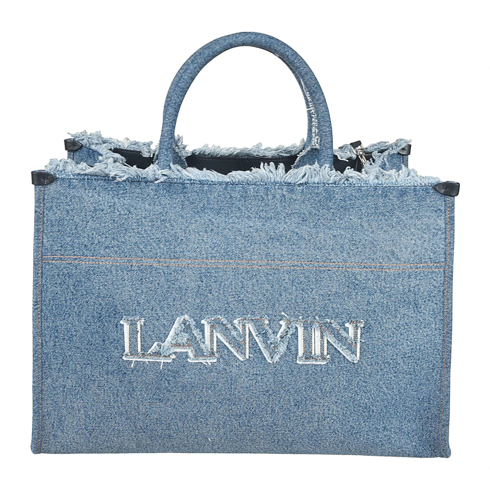 Lanvin - Bags > Tote Bags - Blue - Lanvin - Modalova