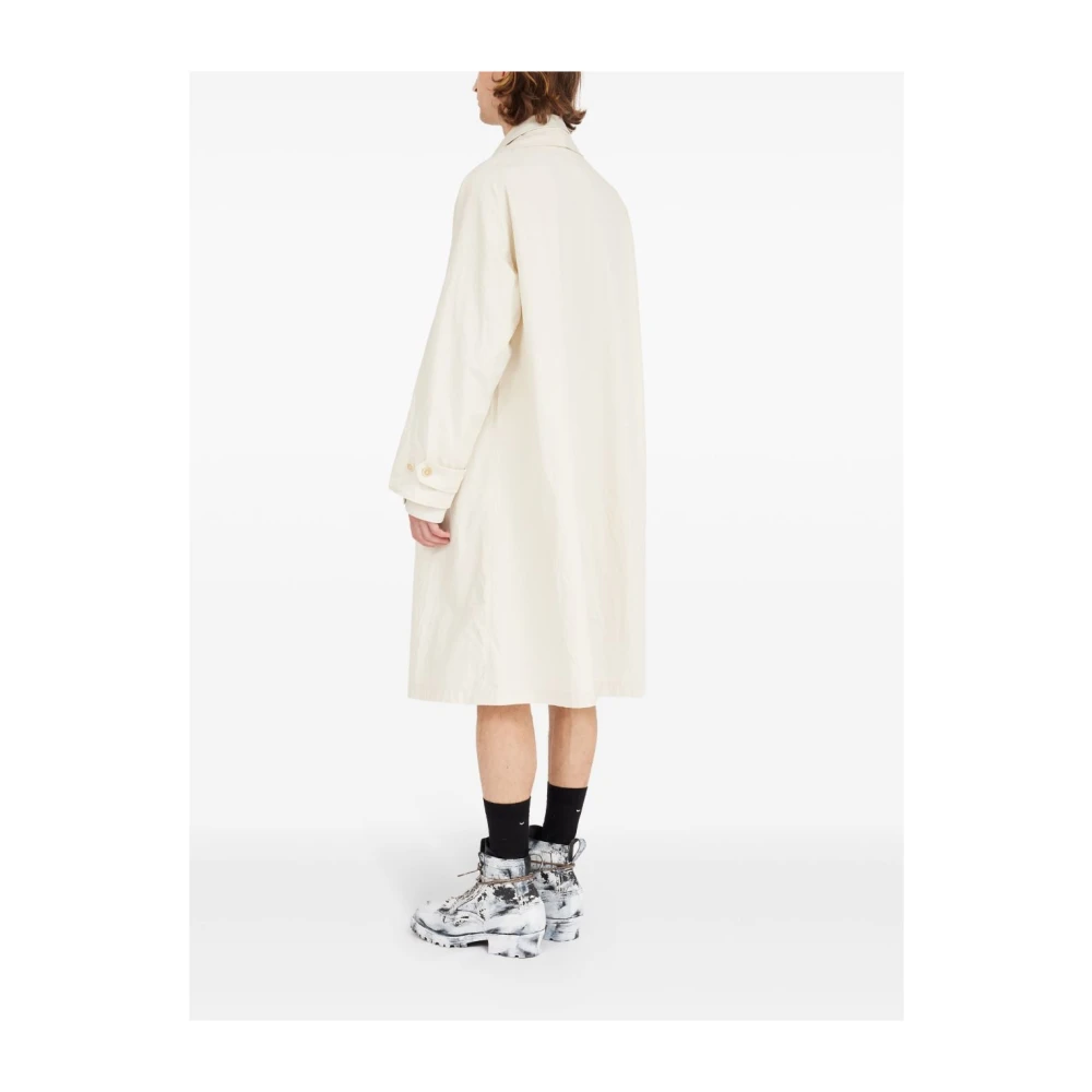 Maison Margiela Witte Winterjassen White Heren