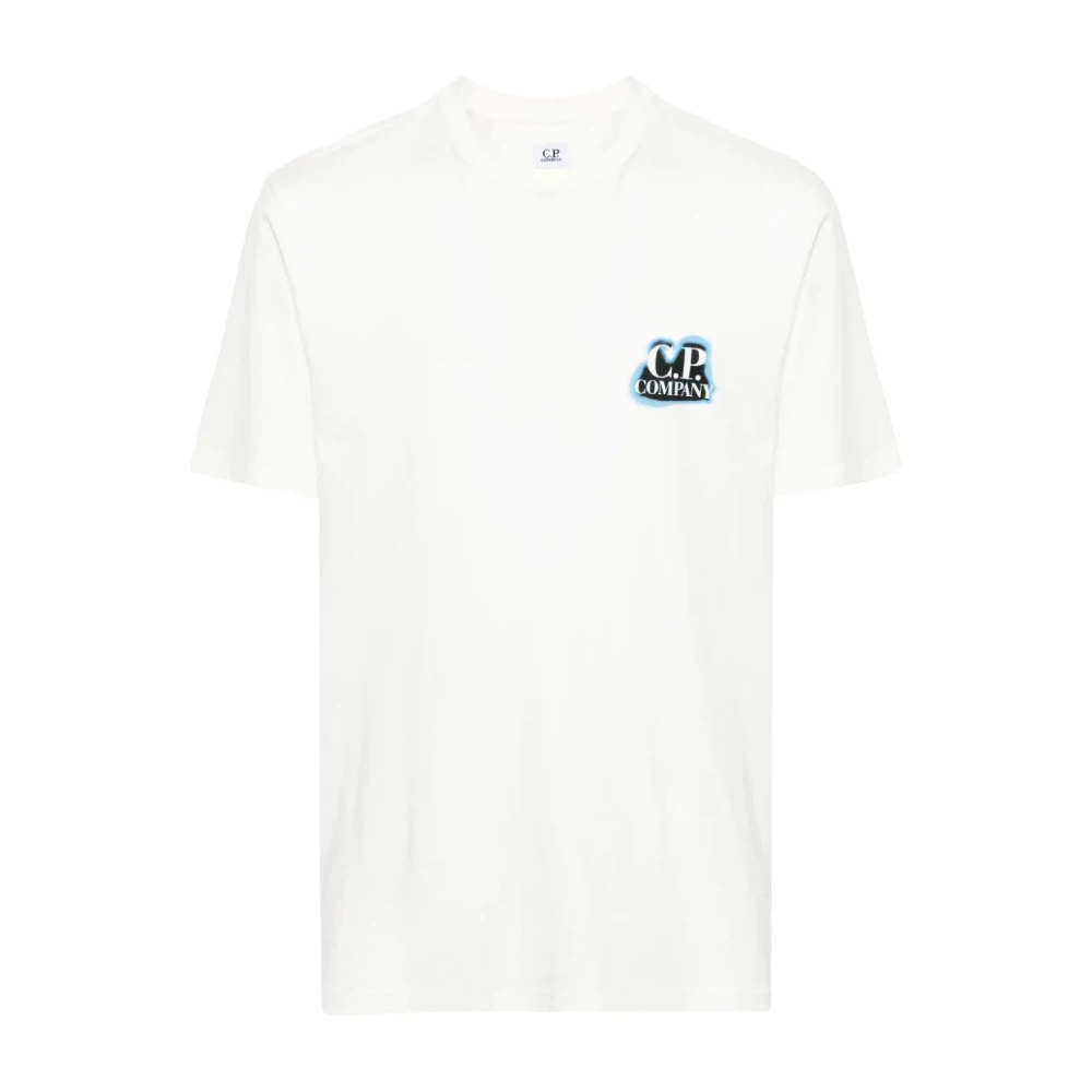 C.P. Company Britse zeeman T-shirts en Polos White Heren