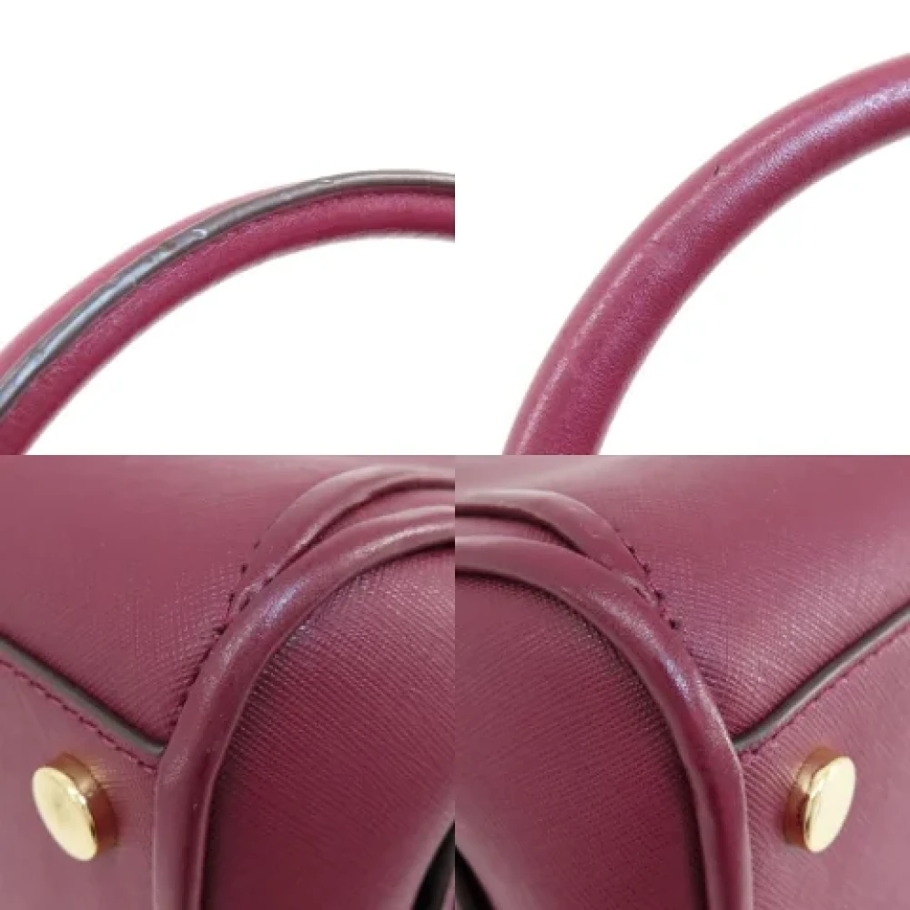 Michael Kors Pre-owned Fabric handbags Red Dames
