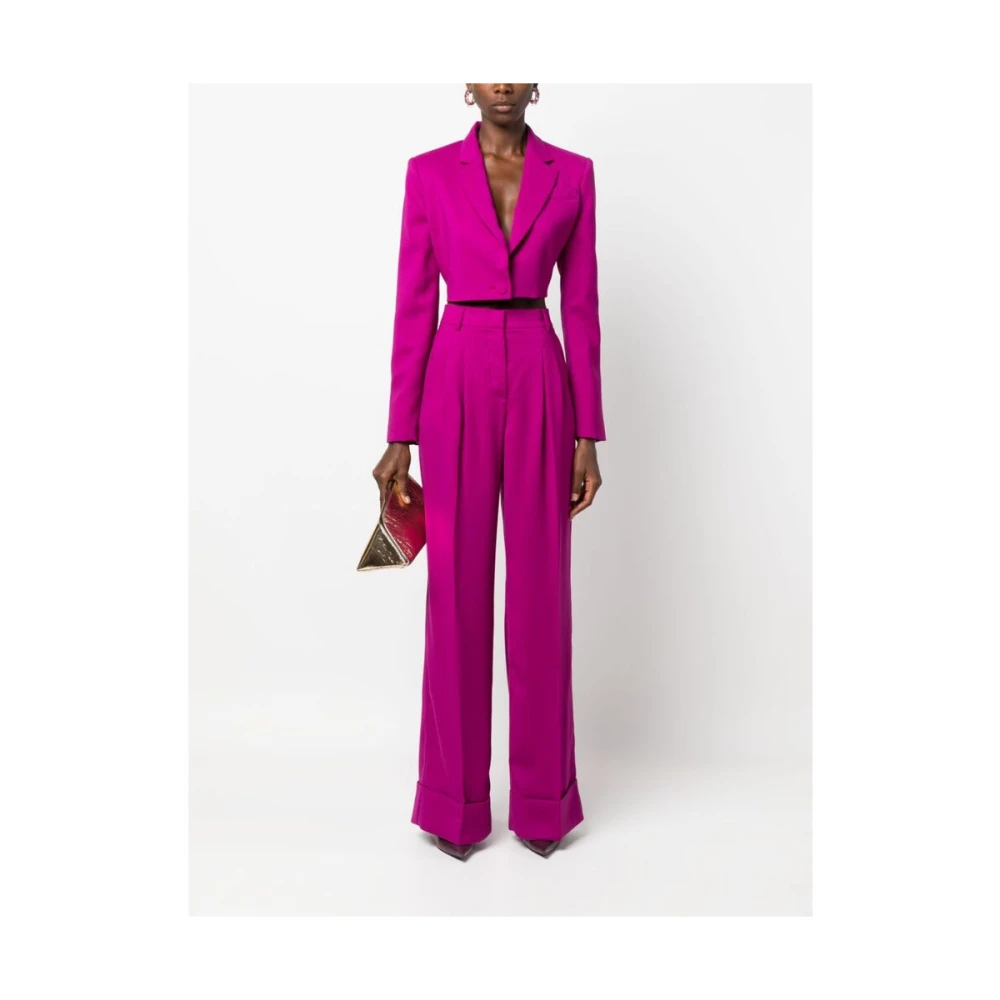 Andamane Roze Jas met Inkeping Revers Pink Dames