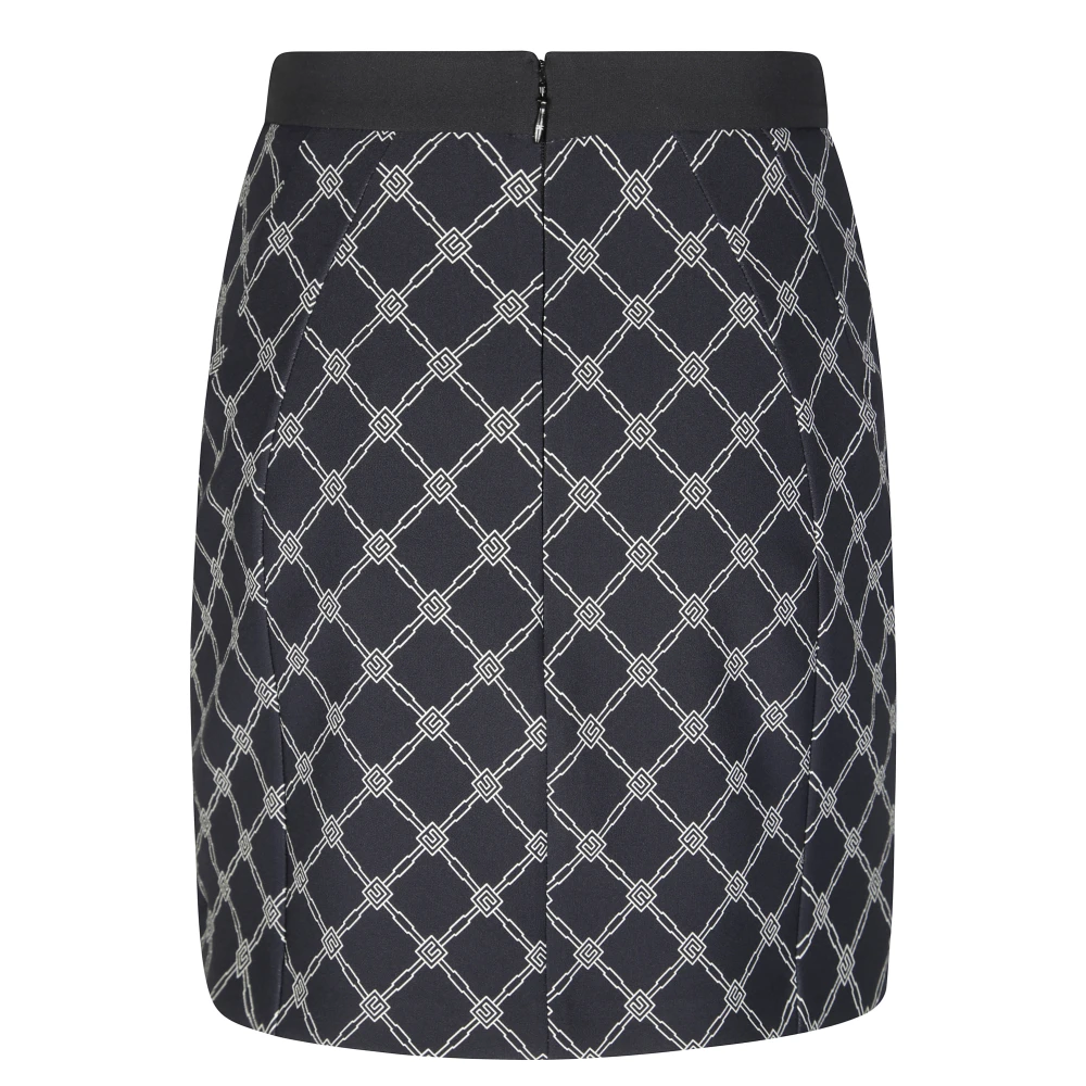 Elisabetta Franchi Stijlvolle Rok voor Vrouwen Black Dames