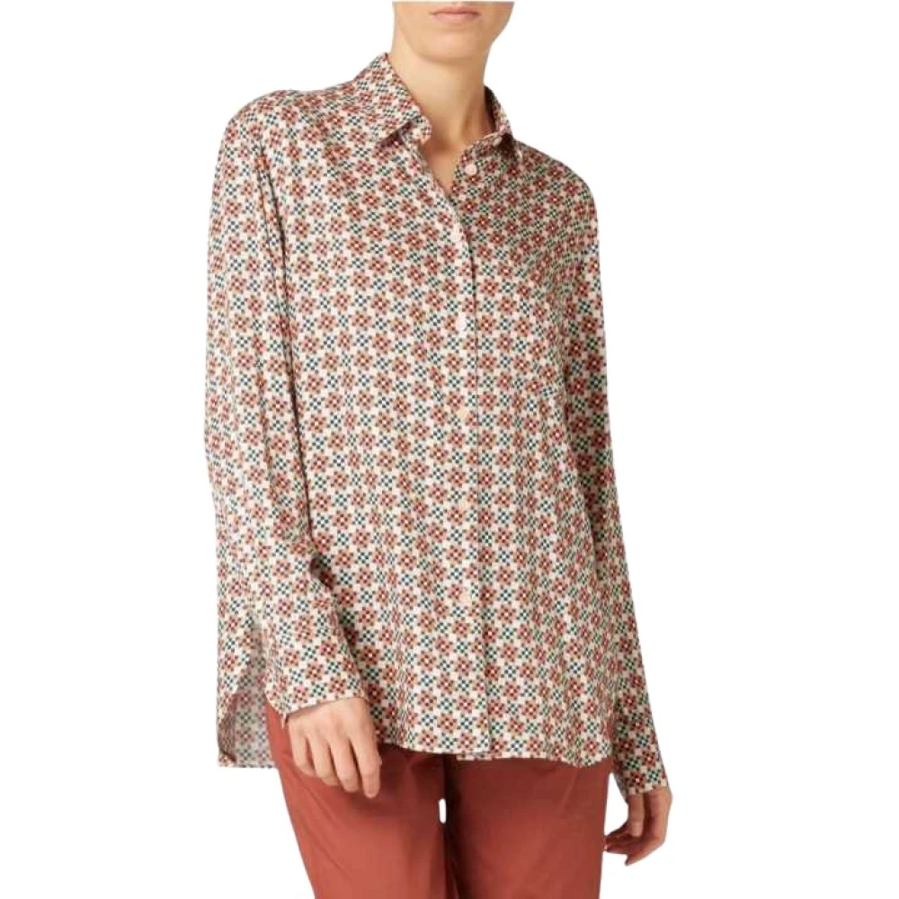 Paul Smith Multicolor Mosaic Viscose Shirt
